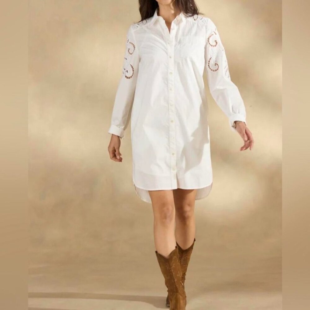 Sundance Olive Sonda Lace Shirt/Blouse/Dress with liner, NWT, Large - Picture 2 of 6